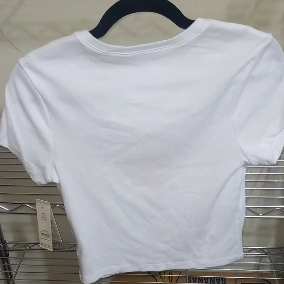 No Boundaries White Tee with Red Lobster and Blue Cape Cod Text - Picture 4 of 4